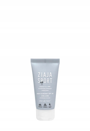 ZIAJA Sport Up ochronny krem do twarzy SPF50 UVA + UVB 50ml