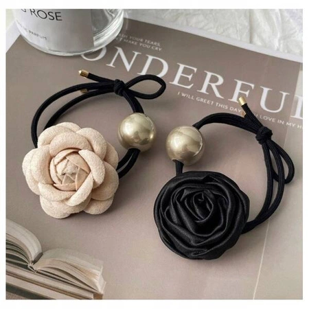 ECARLA gumka-frotka na plakietce 2szt Róże z Perłą GUM164