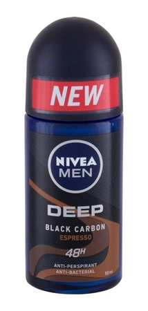 NIVEA MEN Deep Black Carbon dezodorant antyperspirant w sprayu Espresso 150ml