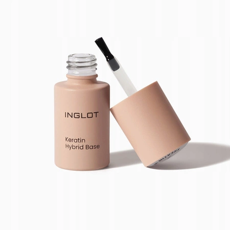 INGLOT Hybrid wegańska keratynowa baza pod lakier hydrydowy HEMA-free 02 6ml