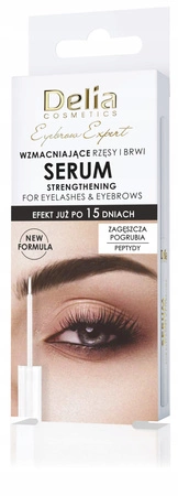 DELIA Eyebrow Expert serum na wzrost rzęs i brwi Z Peptydami 7ml