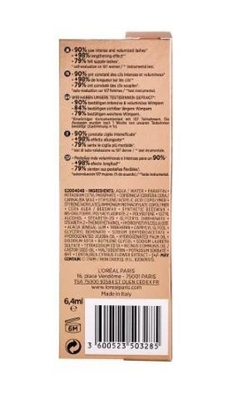 L'OREAL Volumissime mascara Paradise Black 6,4ml