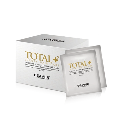 BEAVER Total maska lecznicza do włosów w saszetce 30ml