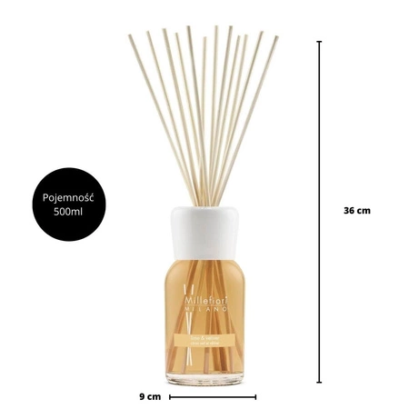 MILLEFIORI MILANO Diffuser pałeczki zapachowe Lime & Vetiver 500ml