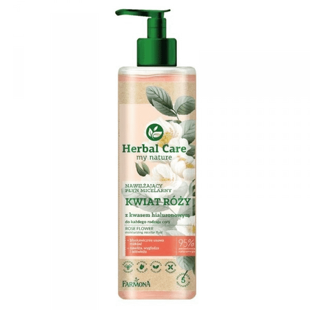 FARMONA Herbal Care płyn micelarny Kwiat Róży pompka 400ml