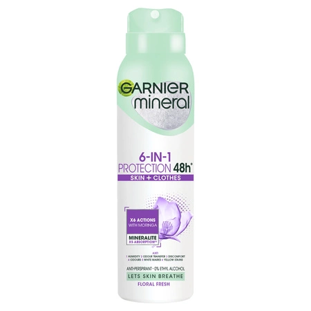 GARNIER Mineral 6w1 Protection Floral Fresh 48h 200ml