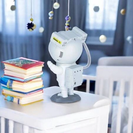 ECARLA lampka nocna na pilot LED projektor Gwiaz Nieba Astronauta LAMP42