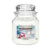 YANKEE CANDLE Home Inspiration Średnia świeca w słoiku SNOW DAY 340g