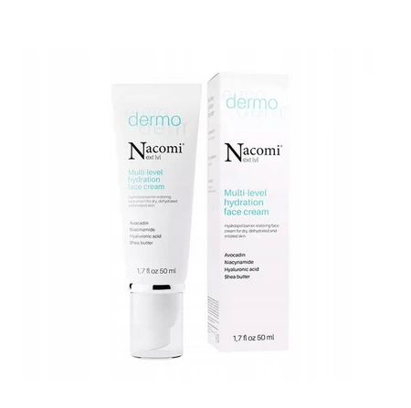 NACOMI Next Level Dermo wielopoziomowy krem nawilżający 50ml