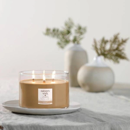 WOODWICK Natures Wick świeca w słoiku Golden Hay 433g