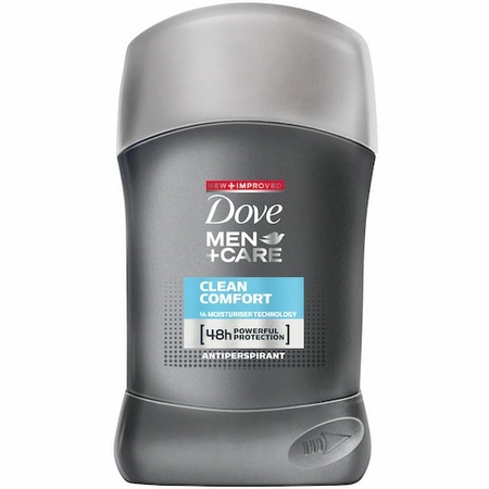 DOVE Men+Care Clean dezodorant antyperspirant w sztyfcie 50ml