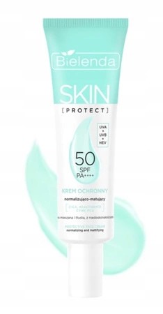 BIELENDA Skin Protect krem do twarzy ochronny matujący SPF 50 40ml