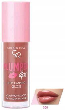 GOLDEN ROSE Plumped Lips błyszczyk do ust 208 PIEKĄCY 4,7ml 