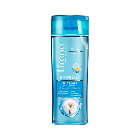 LIRENE Shower Olive żel + oliwka pod prysznic Oliwka z Bawełny 250ml
