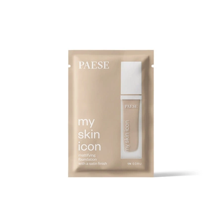 PAESE My Skin Icon matujący podkład do twarzy 1N Ecru próbka 1ml
