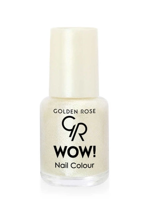 GOLDEN ROSE Wow Nail Color mini lakier do paznokci 130 perłowy 6ml
