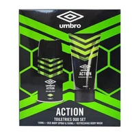 UMBRO Action zestaw kosmetyków [żel pod prysznic 150ml + dezodorant 150ml]