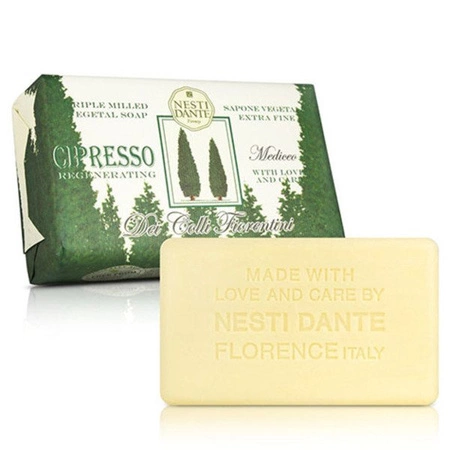 NESTI DANTE Dei Colli Fiorentini mydło w kostce Cyprys 250g