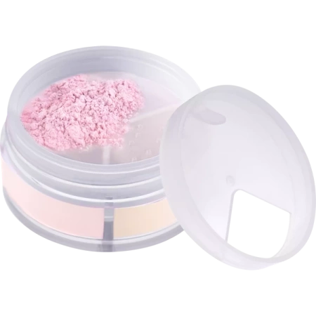 ESSENCE Flawless Skin Trio puder do twarzy sypki korygujący koloryt 10 8g