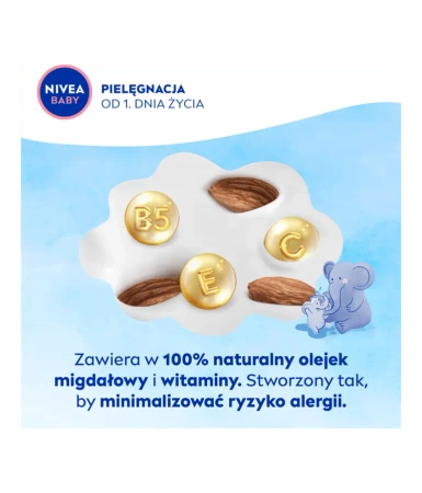 NIVEA Baby Nowa Formuła szampon do włosów Łagodna Pielęgnacja 200ml