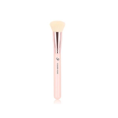 GOLDEN ROSE Nude pędzel do pokładu pudru różu bronzera K-FIR-324