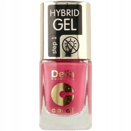 DELIA Coral Hybrid Gel hybrydowy lakier do paznokci 69 11ml