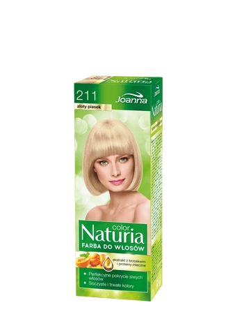 JOANNA Naturia Color farba do włosów 211 Złoty Piasek