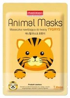 PUREDERM Animal Mask maska do twarzy w płacie nawilżająca Tygrys 21ml