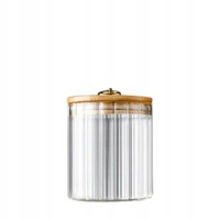 ECARLA pojemnik z falowanymi ściankami, cukiernica 550ml SZK167