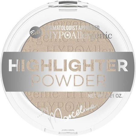 BELL HypoAllergenic Highlighter Powder rozświetlacz w pudrze 02 6g