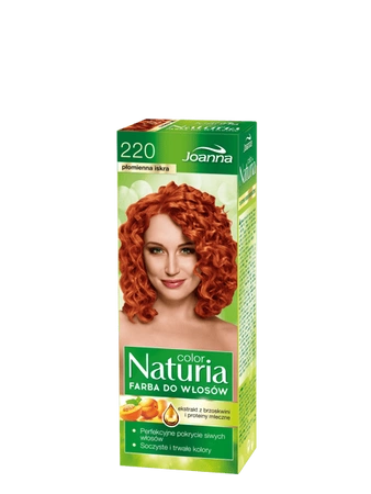JOANNA Naturia Color farba do włosów 220 Płomienna Iskra