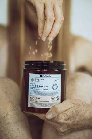VIS PLANTIS Pharma Care sól do kąpieli Miód Ambra & Czerwona Glinka 800g