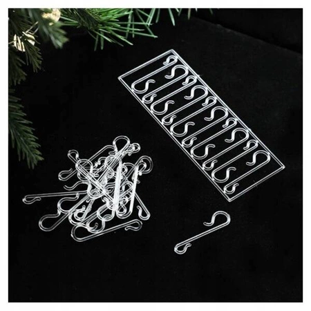 ECARLA haczyki na ozdoby choinkowe 10szt KSN151