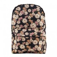 ECARLA plecak szkolny z kieszonką Zegary PL16CATS