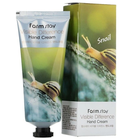 FARMSTAY Visible Difference krem do rąk Snail 100ml