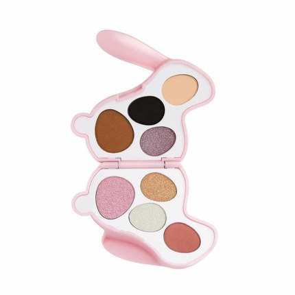 MAKEUP REVOLUTION Pet Shop Bunny Eyeshadow Palette Blossom 8 cieni 2x0,9g 6x0,5g