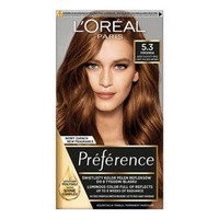 LOREAL Preference farba do włosów 5.3 Jasny Złocisty Brąz