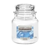YANKEE CANDLE Home Inspiration Średnia świeca w słoiku SOFT COTTON 340g