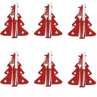 ECARLA Świąteczne etui na sztućce Choinka KSN65