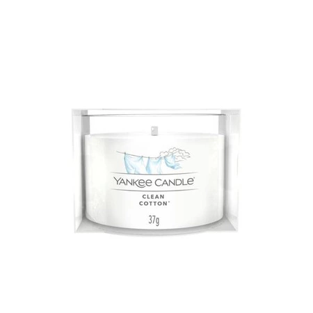 YANKEE CANDLE Signature Mini świeca w słoiku CLEAN COTTON 37g 