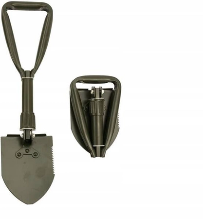 ECARLA saperka składana z pokrowcem 3w1 Survival Zielona SAP01