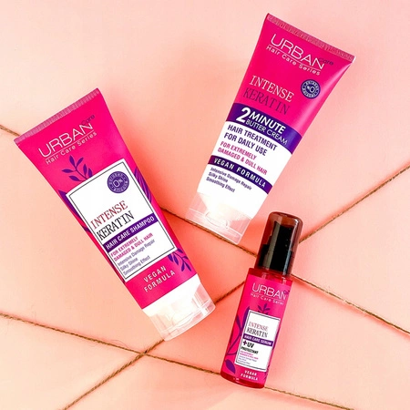 URBAN CARE Intense Keratin szampon regenerujący i wygładzający 250ml