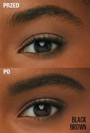 MAYBELLINE Express Brow Satin Duo kredka do brwi 05 Black Brown