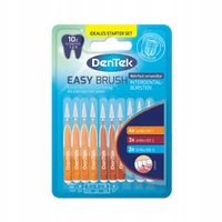 DENTEK Easy Brush szczoteczki interdentalne ISO1X4 ISO2X3 ISO3X3 10szt