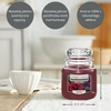 YANKEE CANDLE Home Inspiration Średnia świeca w słoiku TWILIGHT DAHLIA 340g