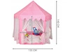 ECARLA namiot dziecięcy, baldachim Różowy w białe kropki BAL7R