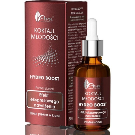AVA Koktajl Młodości Hydro Boost eliksir 30ml