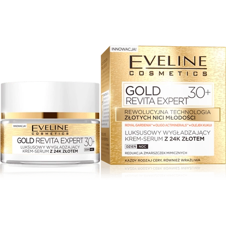 EVELINE Gold Lift Expert 30+ krem wygładzający 50ml