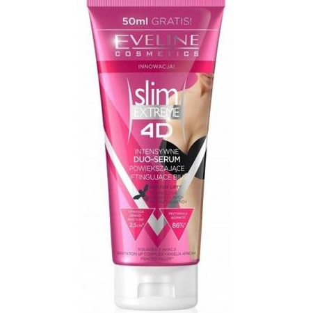 EVELINE Slim Extreme 4D intensywne serum powiększające i poprawiające strukturę biustu 200ml