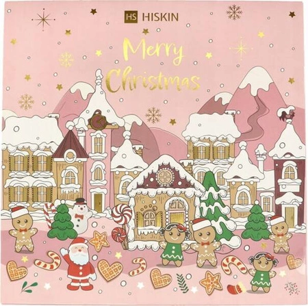HISKIN Merry Christmas kalendarz adwentowy świeczki 12x15ml, 12x30ml Calender Candle